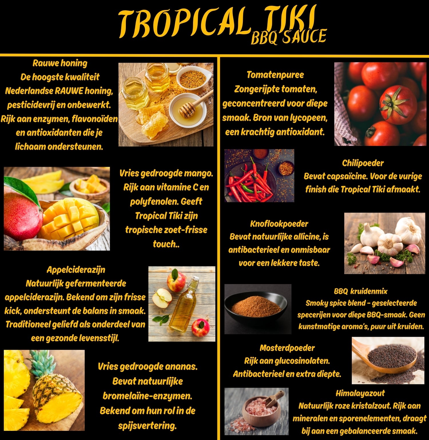XPICED Tropical Tiki BBQ Saus
